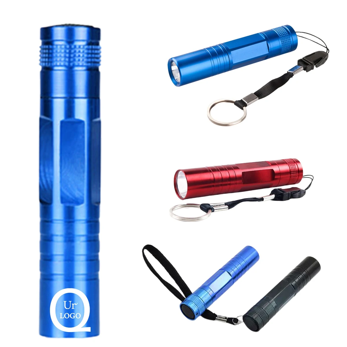 Mini Flashlight With Lanyard 1