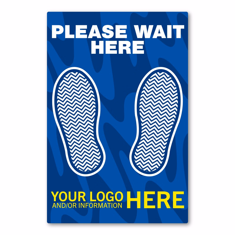 Rectangle Carpet Decal - 10" x 15"