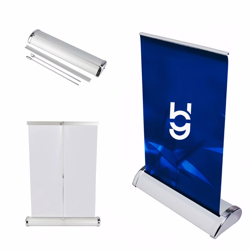 Adjustable Desktop Banner Stand