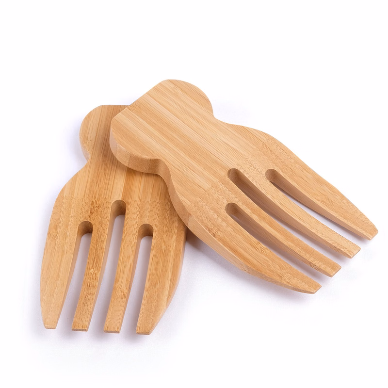 Wood Salad Hand