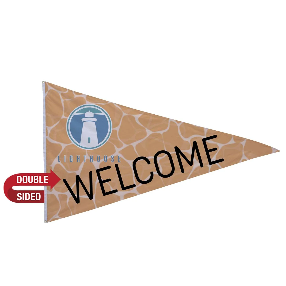 5' x 8' Polyester Pennant Flag Double-Sided 1