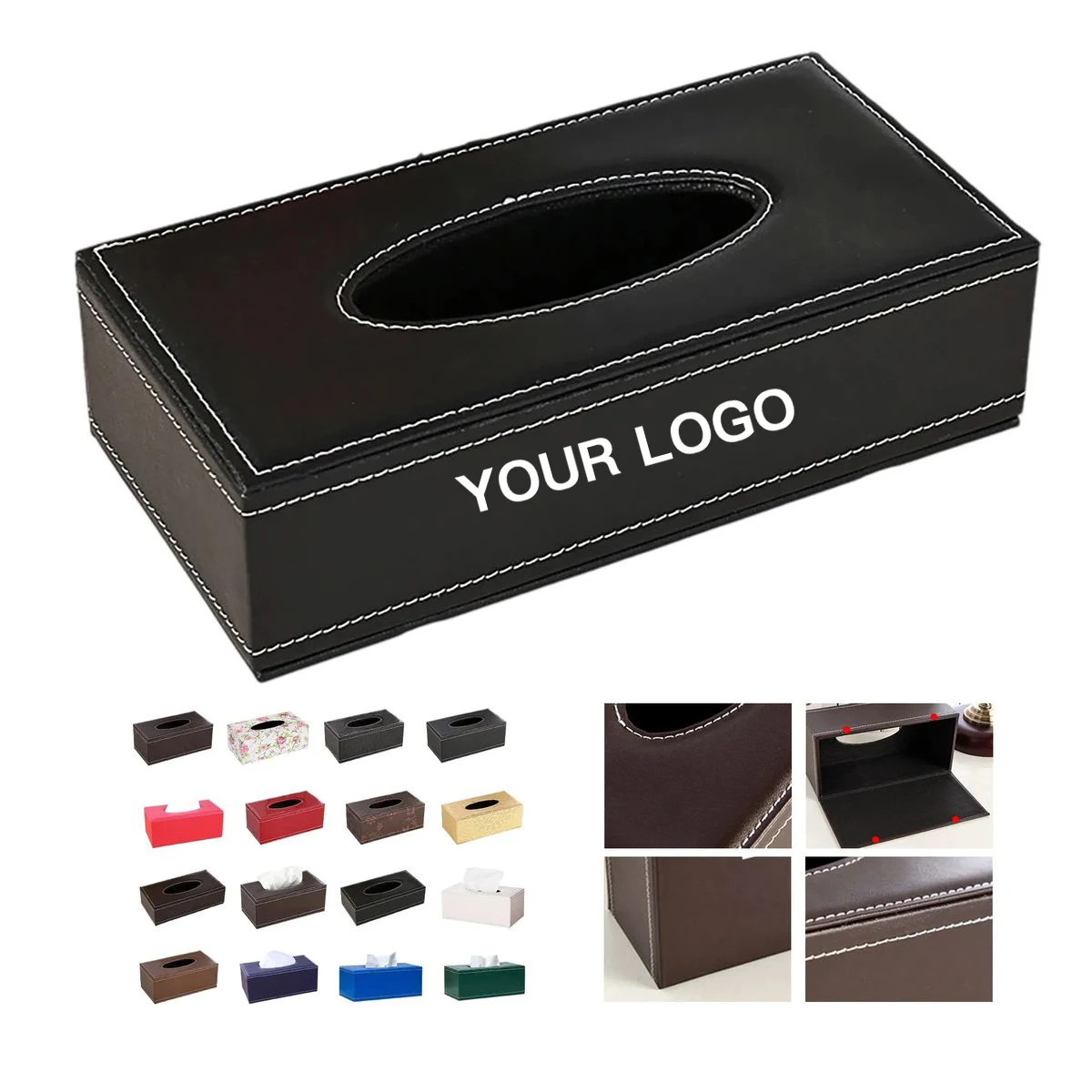 Desktop Tissue Holder with Smooth Finish 1