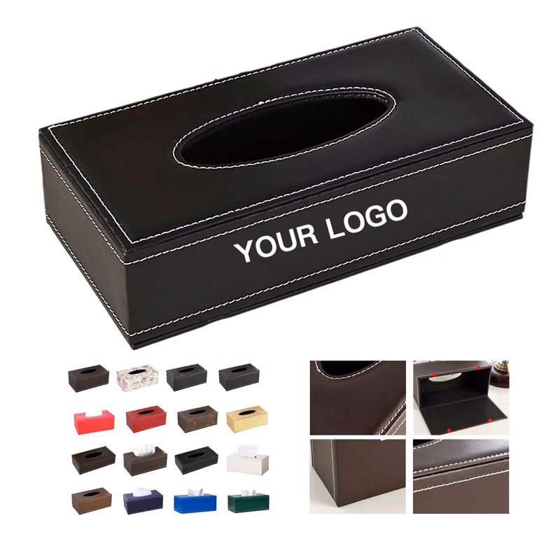 Desktop Tissue Holder with Smooth Finish