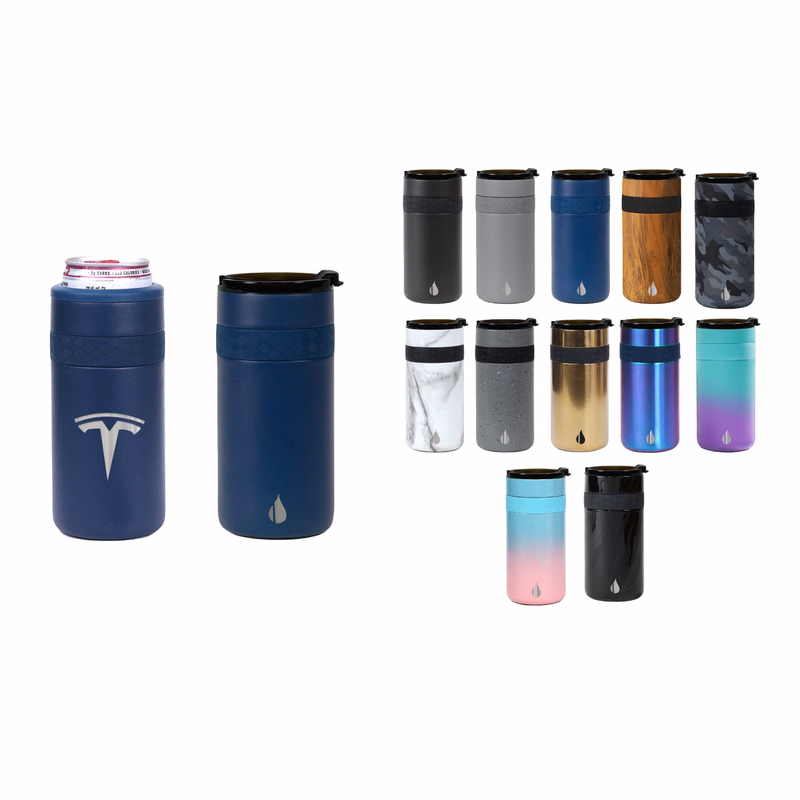 Elemental® Commuter DuoSip 12oz Coffee Tumbler and Slim Can Cooler 2-in-1