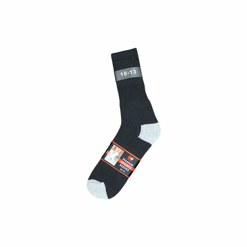 Women's Sports Socks - Black Size 9-11