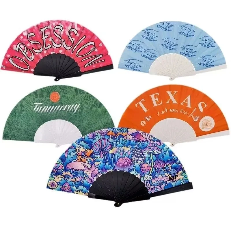 Plastic Promotional Fans, Custom Logo Advertising Gift 1