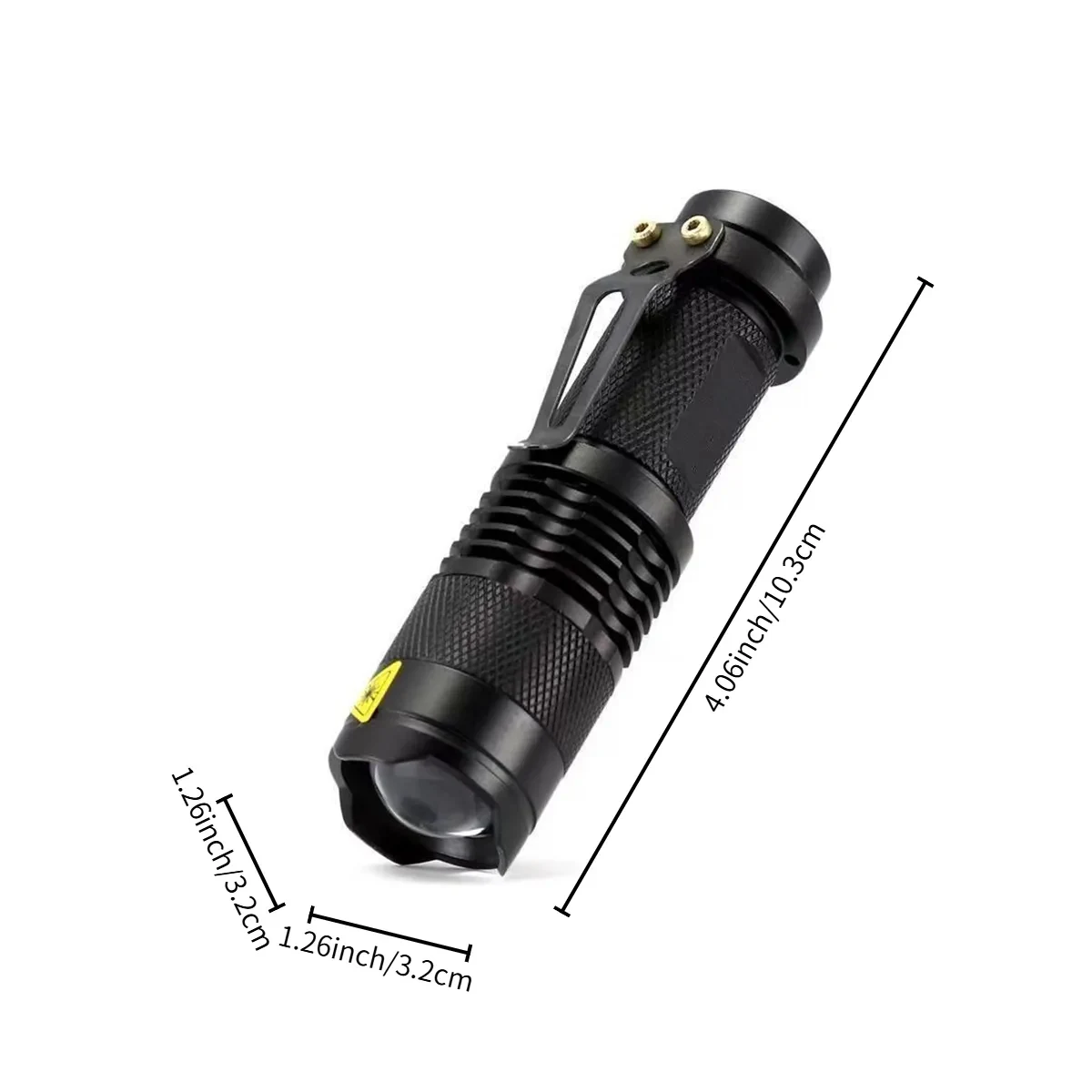 Compact LED Zoom Flashlight for Outdoor 1