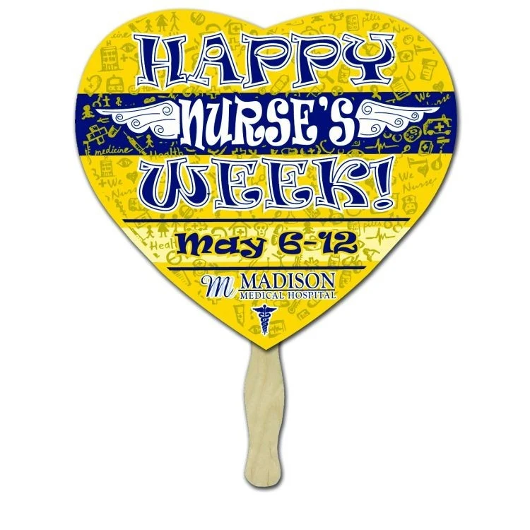 Stock Heart Shaped Fan 1
