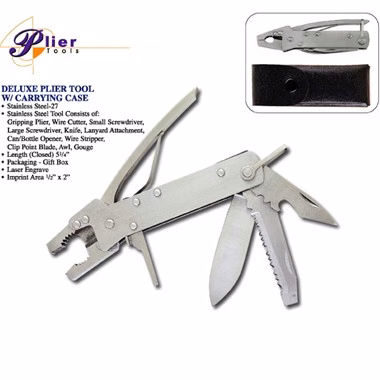 Deluxe Plier Tool w/ Carrying Case
