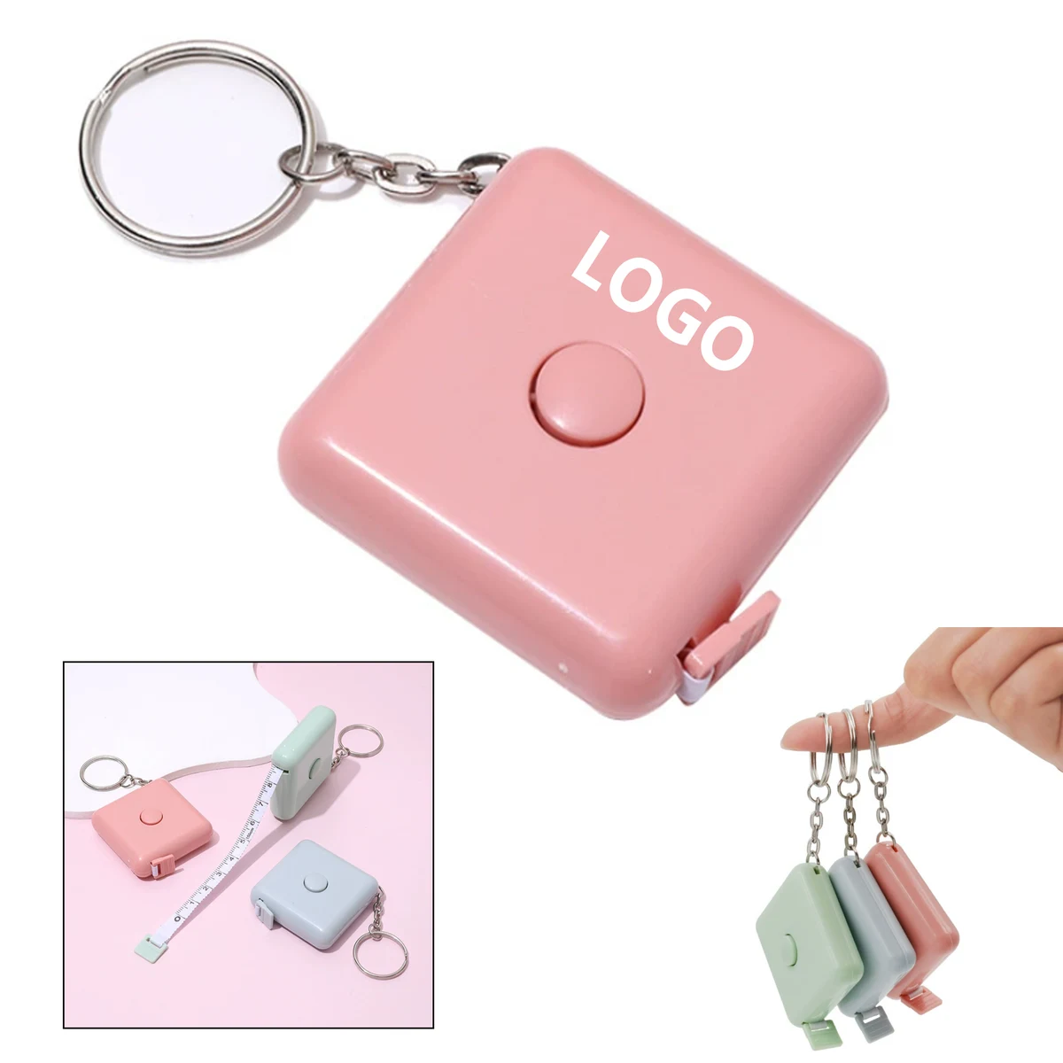 Plastic Square Tape Measure 1