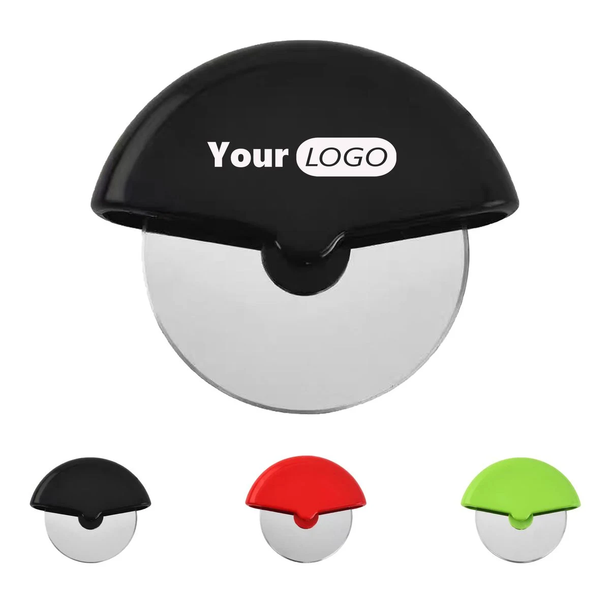 Round Pizza Cutter With Cover 1