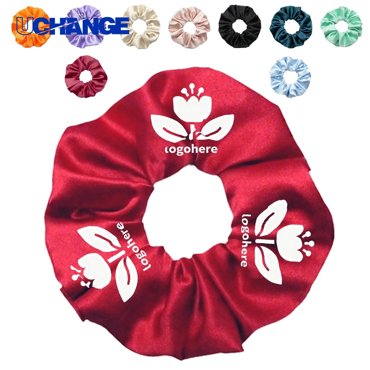 Silk Hair Scrunchy 1