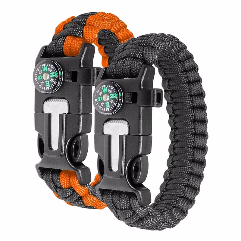 Camping Safety Survival Paracord Bracelet
