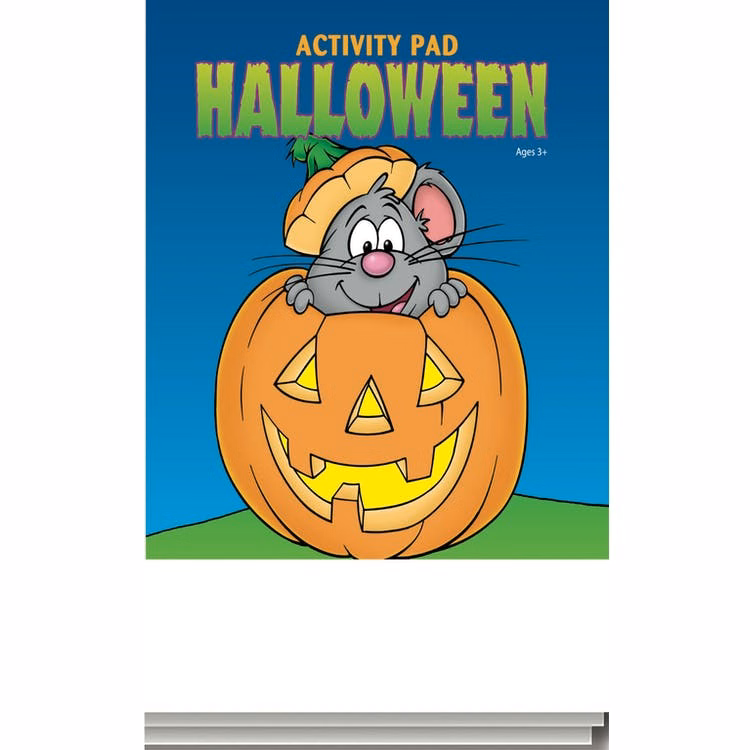 Halloween Coloring Pads - 16 Pages Ages 3-11