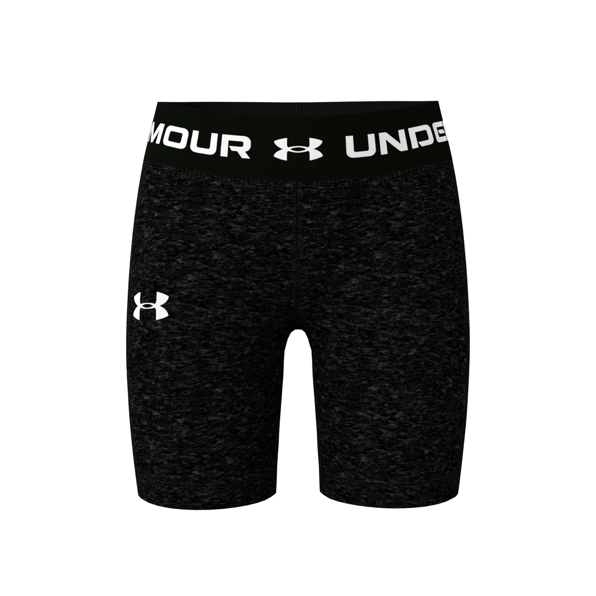 Girls' HeatGear Heather Bike Shorts 1