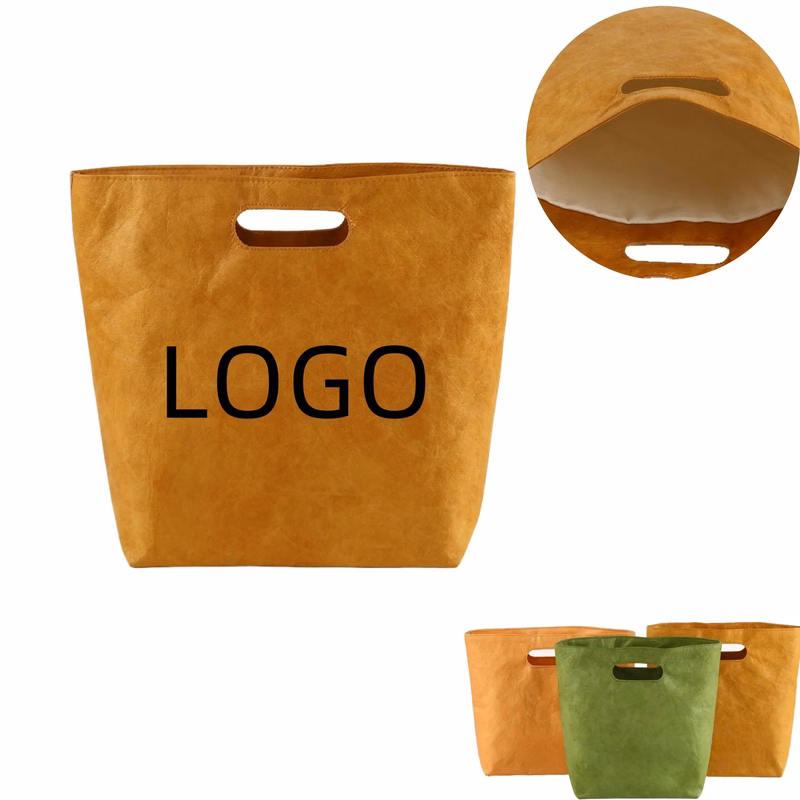 Laminated Kraft Paper Bag Shopping Hand Held Tote