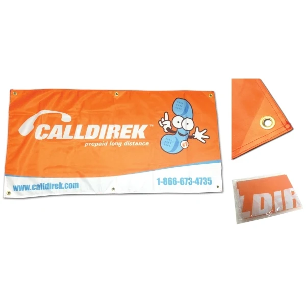 Dura-Poly Banner 4'H x 10'W 1
