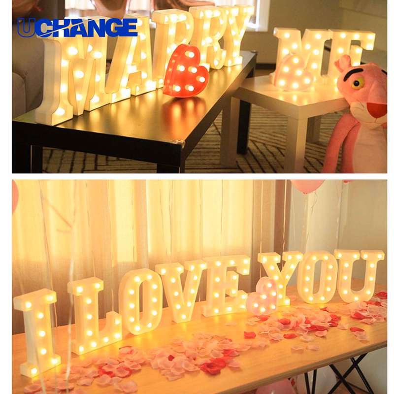 LED Marquee Letter Light Decorative Sign for Events & Displays