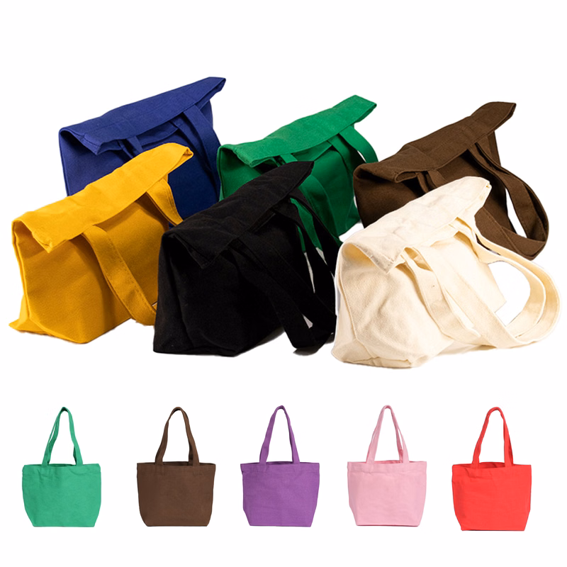 Canvas Handle Tote Bags