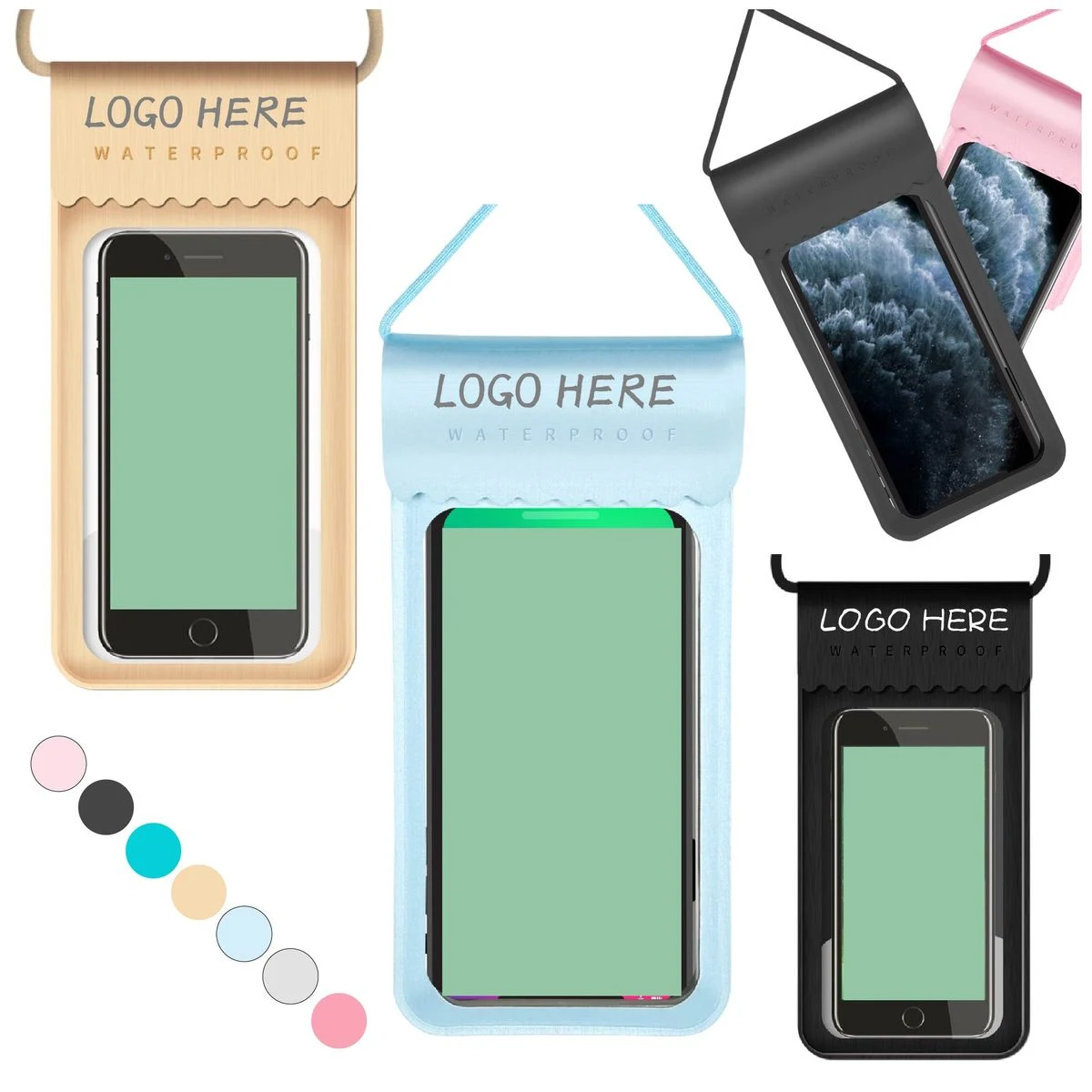 Frosted Anti-Fingerprint Waterproof Phone Case 1