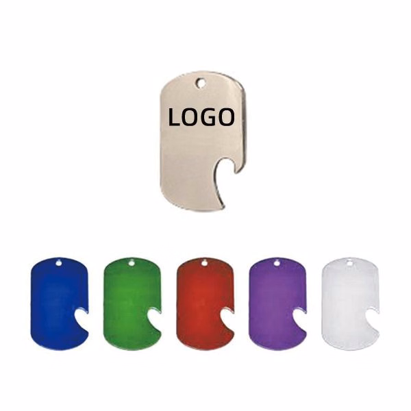 Dog Tag W/ Bottle Opener