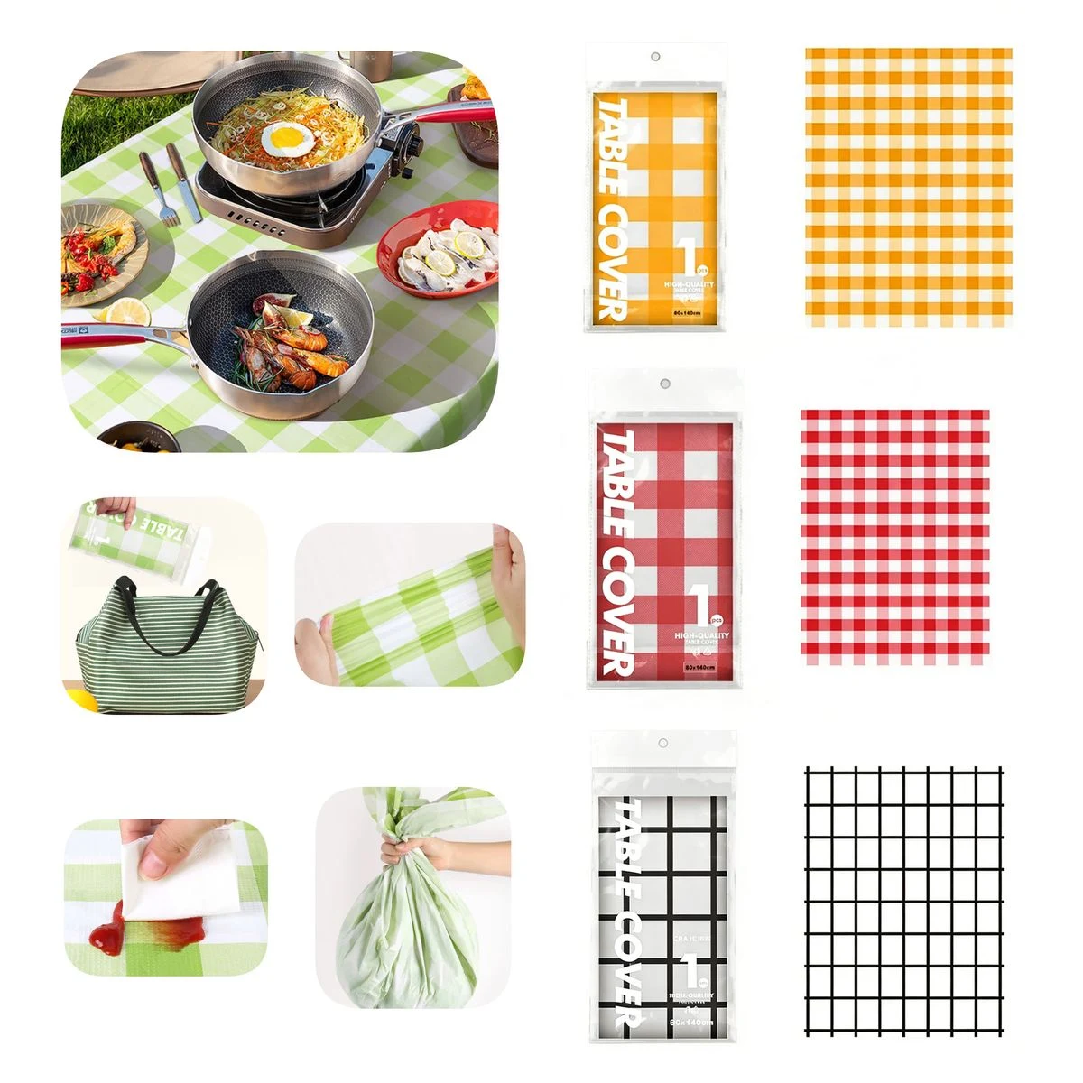 Heavy Duty Camping Table Cover 1
