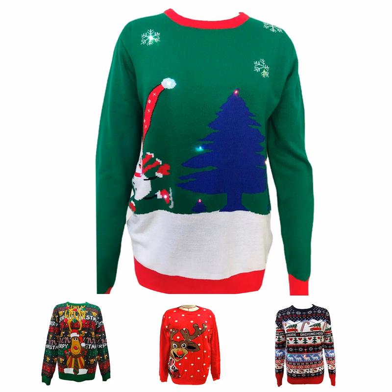 LED Light Christmas Sweater