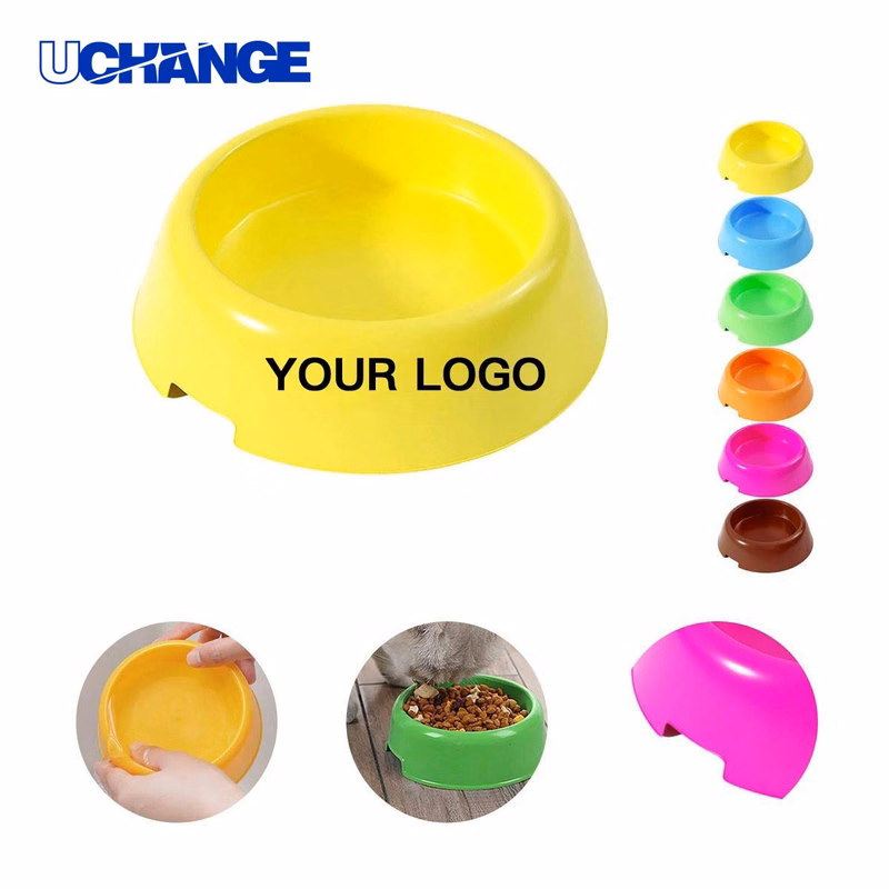 Plastic Pet Bowl with Handle