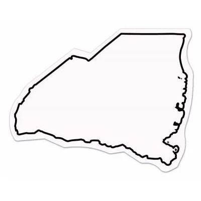 South Carolina State Shape Magnet - Full Color 1