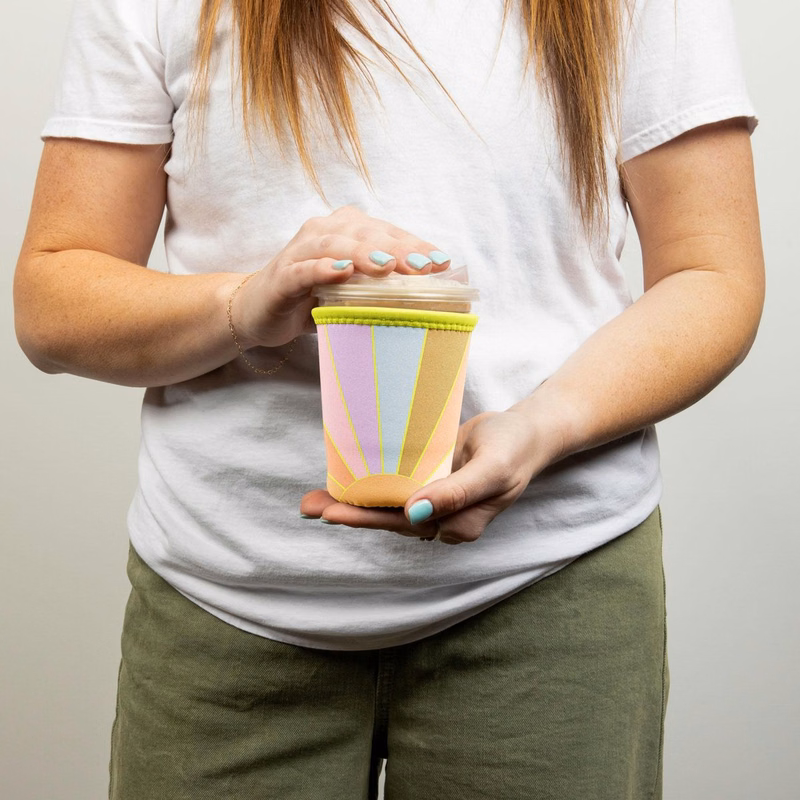 COFFEE SLEEVE - MEDIUM - DUPLEX NEOPRENE