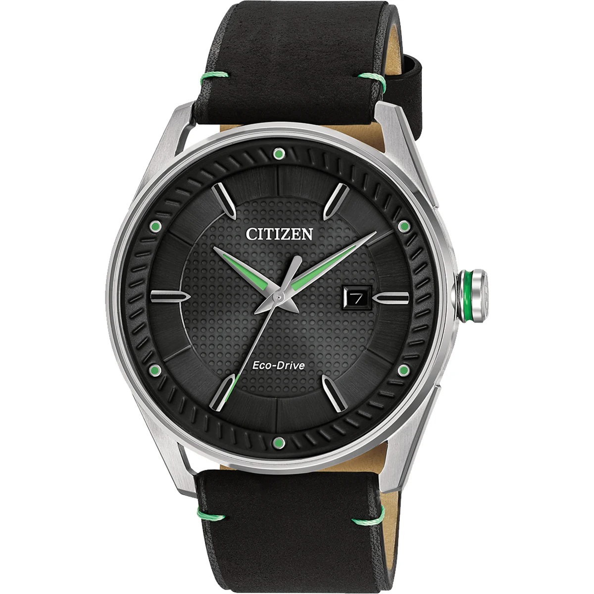 Men's Eco-Drive with Black Strap 1