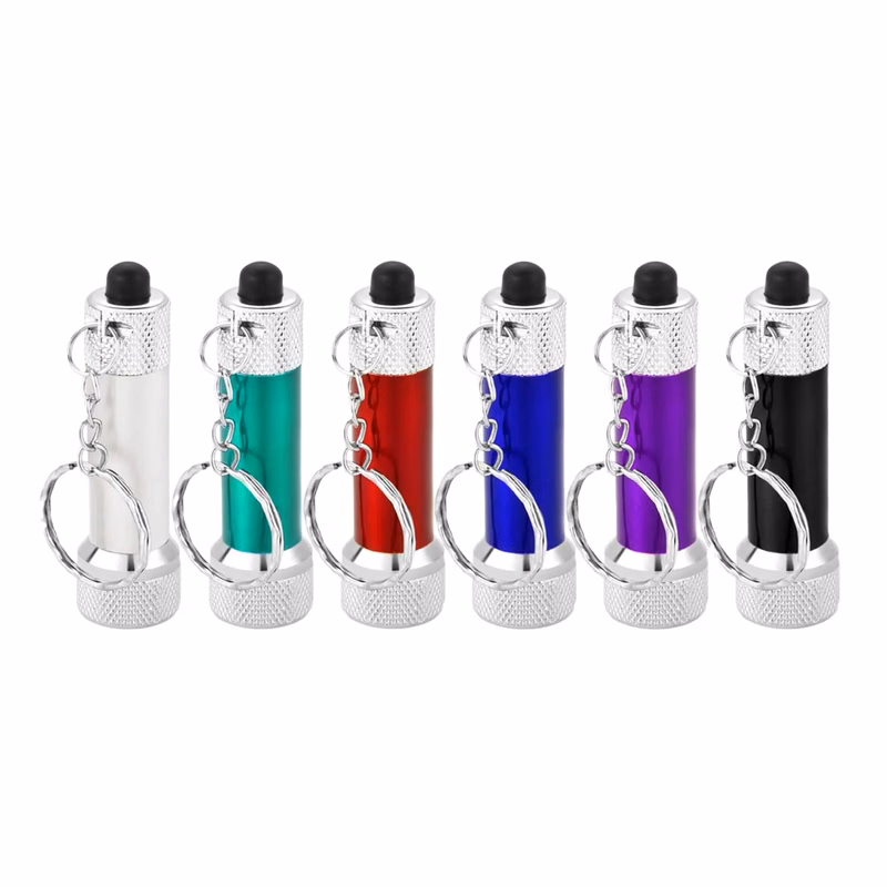 Mini LED Flashlight Keychain