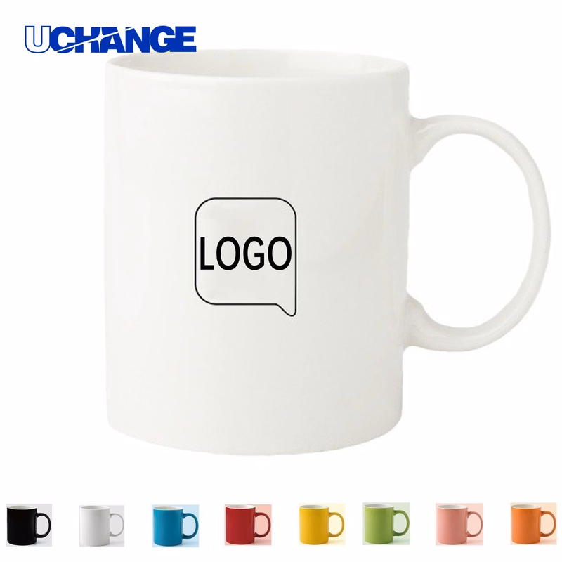 Economy Ceramic Coffee Mug Container (12 Oz)
