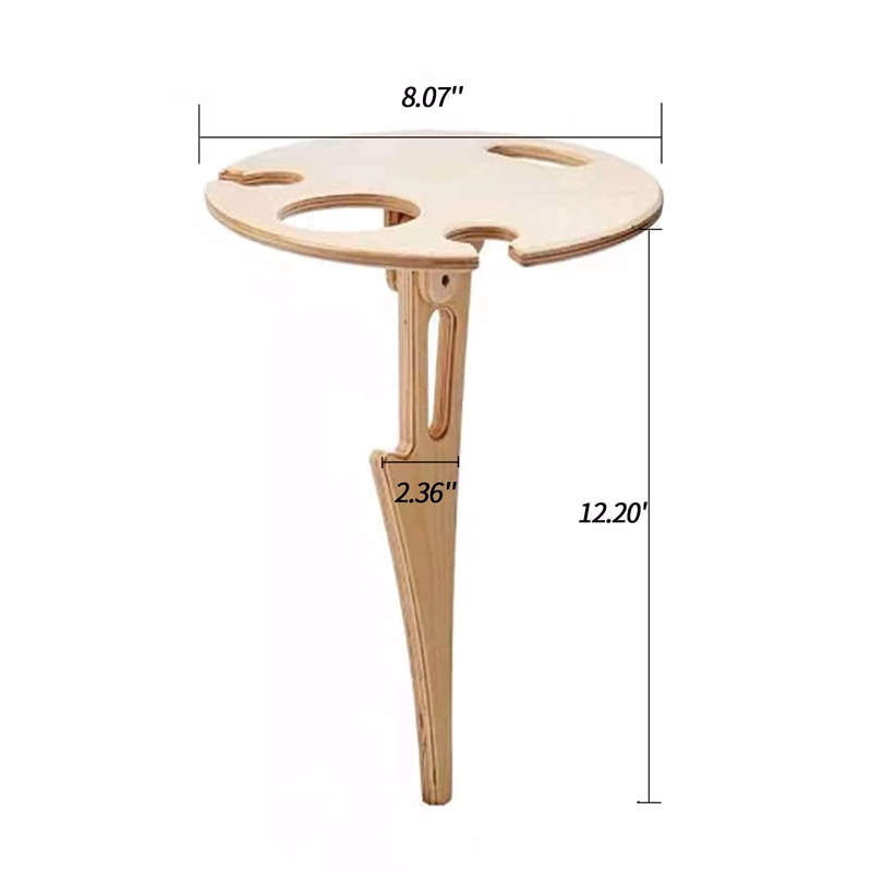Portable Wine Table Outdoor