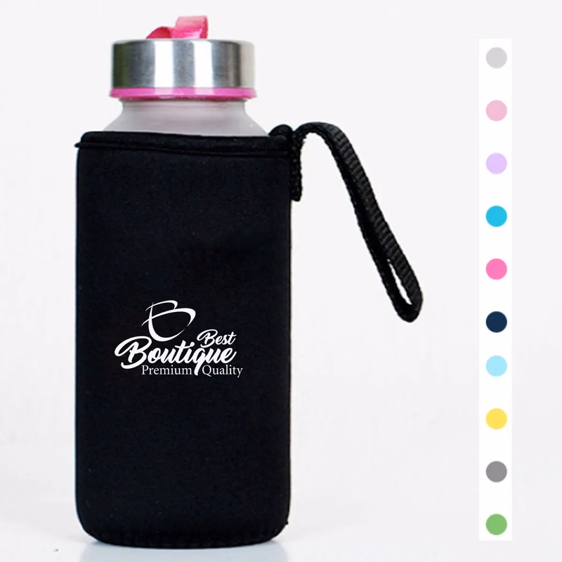 Neoprene Can Insulator With Drawstring