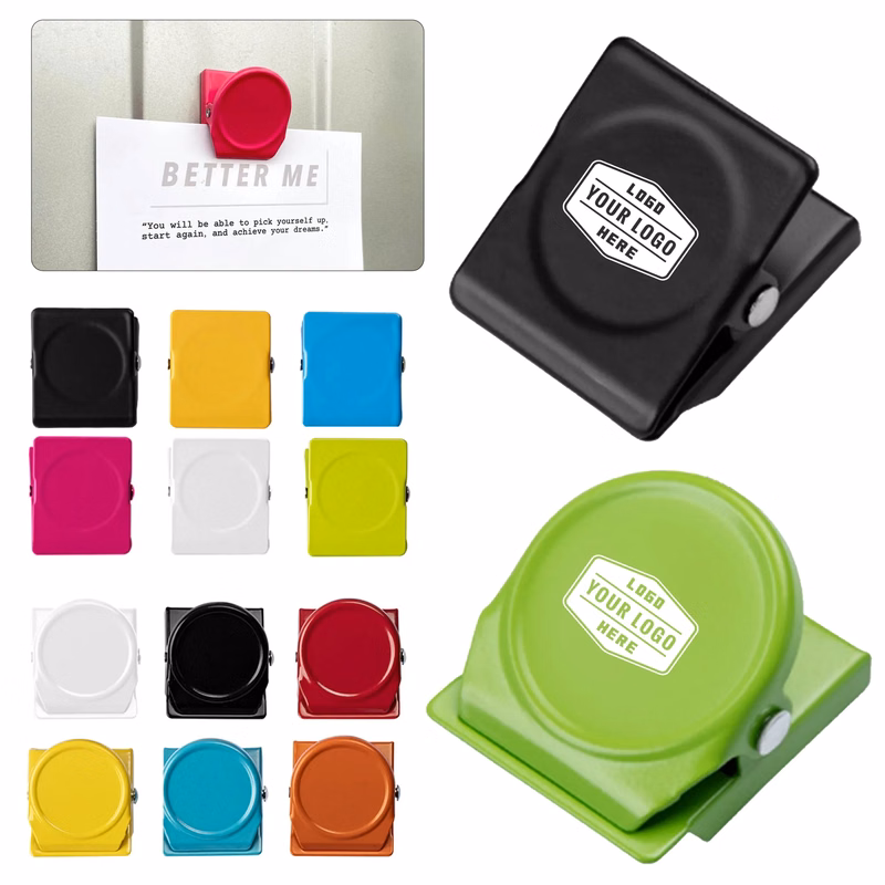 Multicolor Magnetic Metal Clip MOQ50pcs