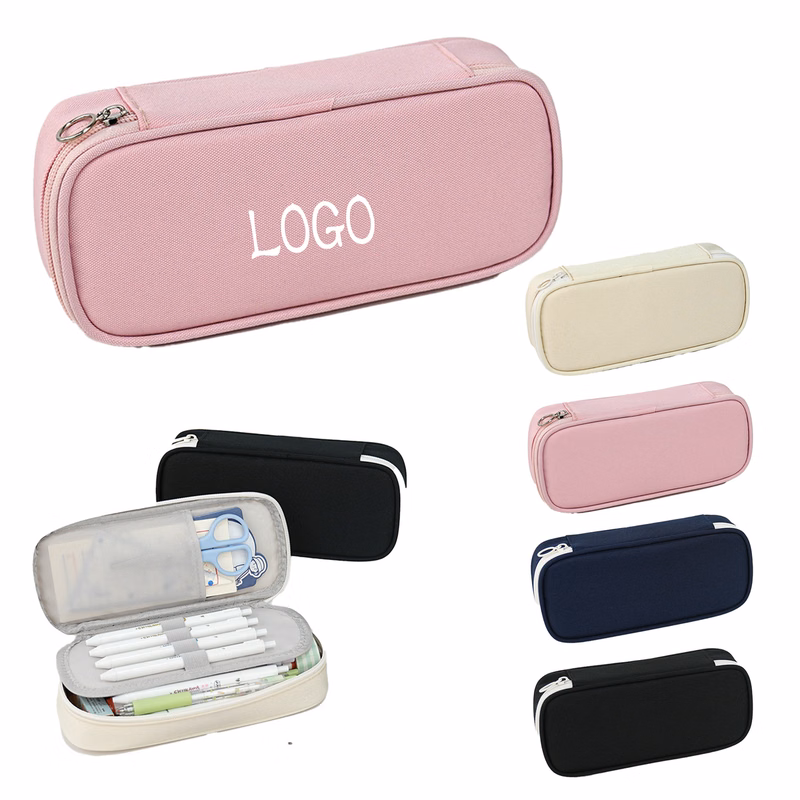 Stain Resistant Oxford Cloth Large Capacity Pencil Case