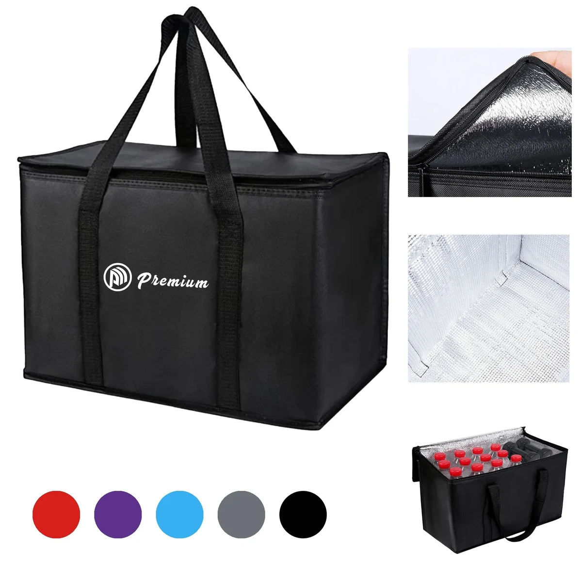 Insulated Grocery Tote Bag 1