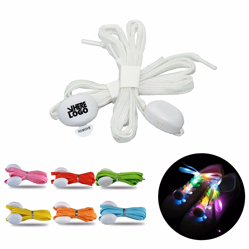 LED Multicolor Light-Up Shoelaces