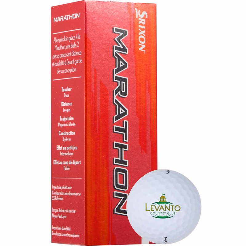 Srixon Marathon Golf Balls - 3 Pack