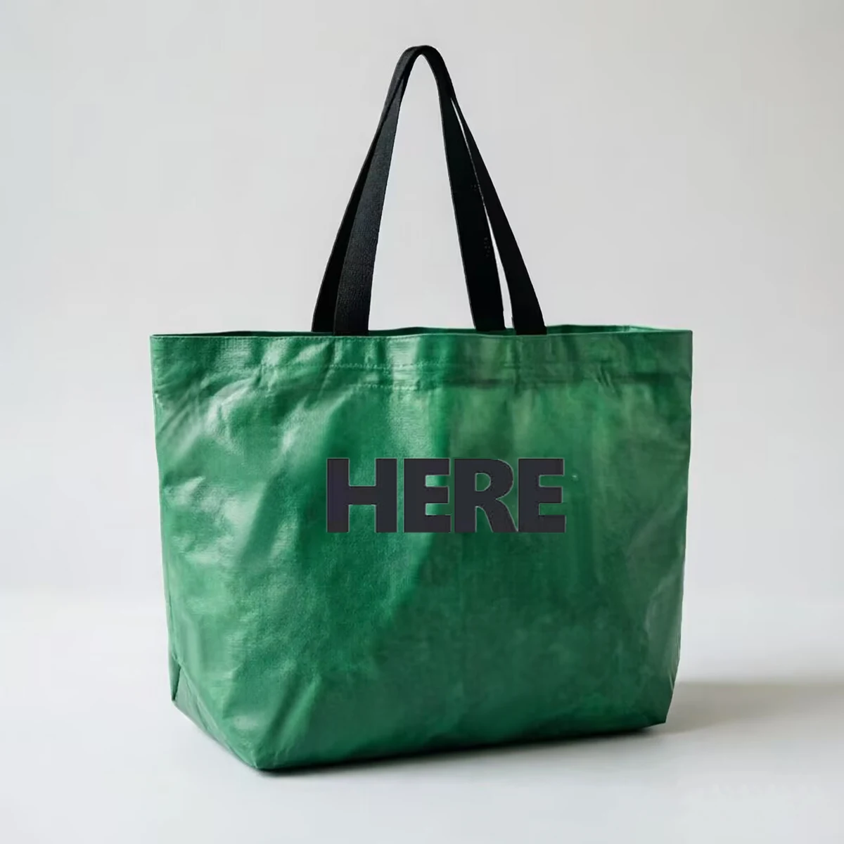 Waterproof Laminated PP Woven Shopping Tote Bag 1