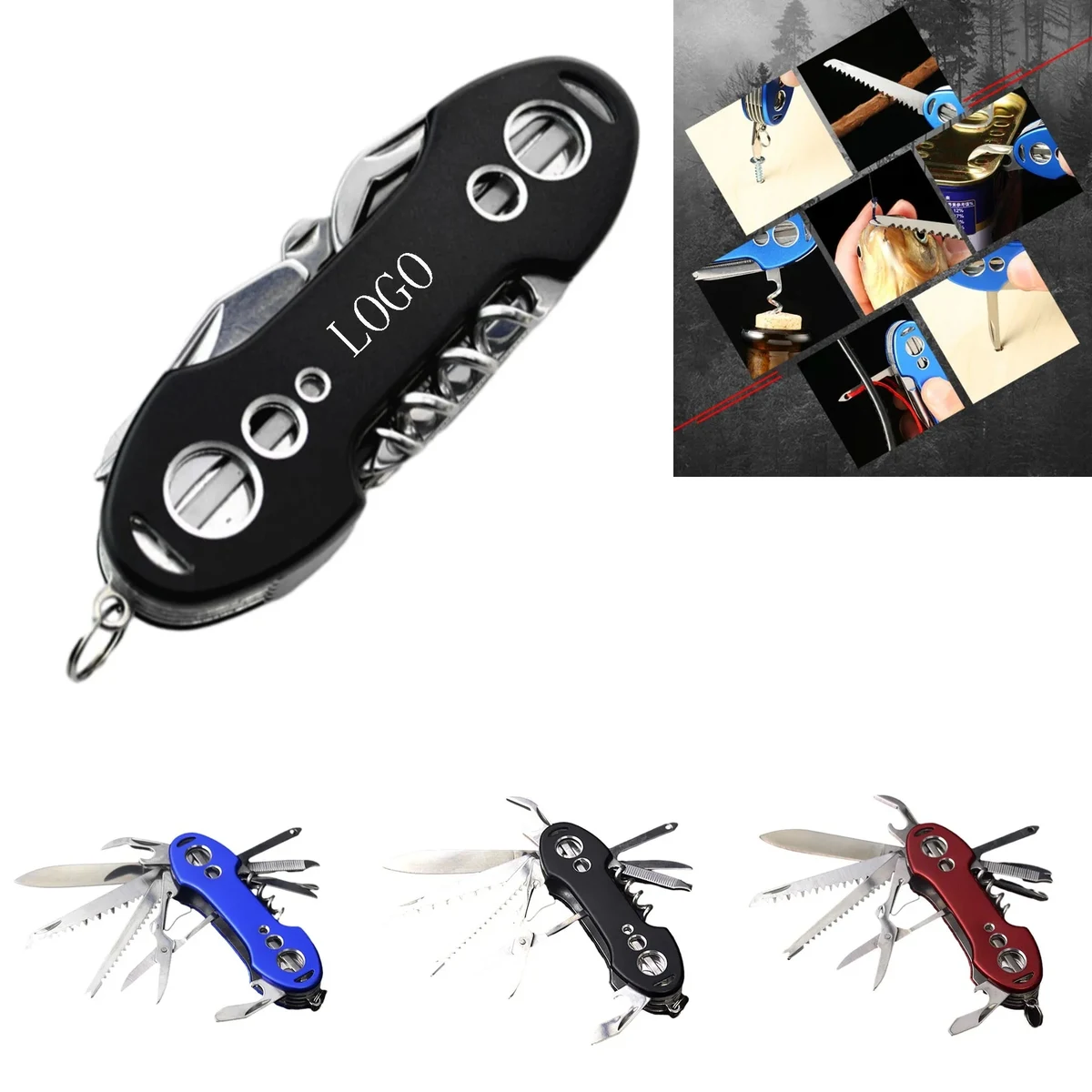 13-In-1 Multitool Pocket Knife 1