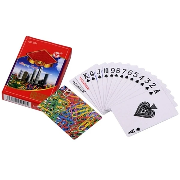 Custom Bridge Size Advertising Playing Cards 1