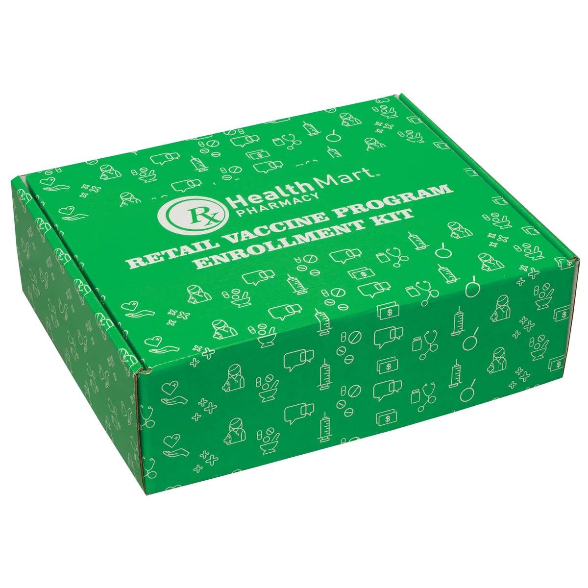 12" x 10" x 4" - E-Flute Outside Tuck Box 1