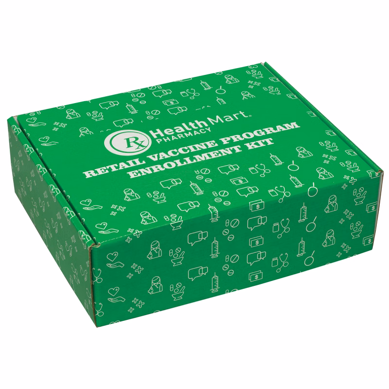 12" x 10" x 4" - E-Flute Outside Tuck Box