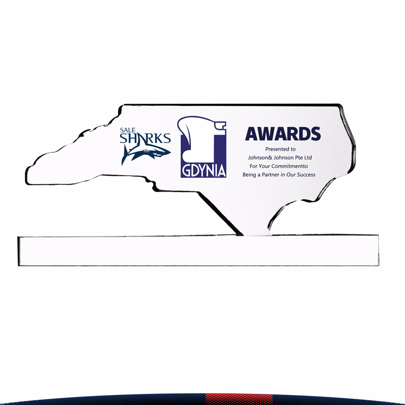 Qurny North Carolina Crystal Award