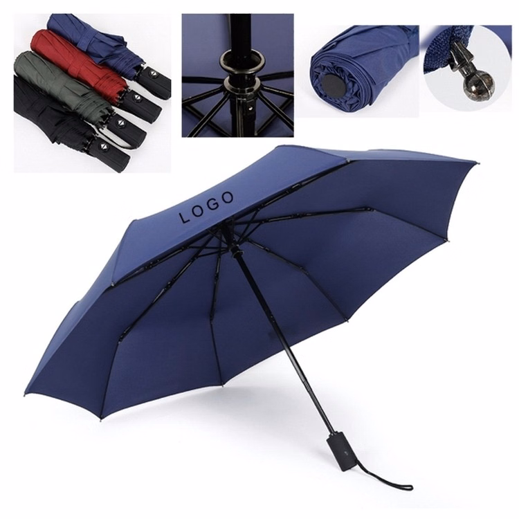 44" Full Auto Arc Folding Umbrella