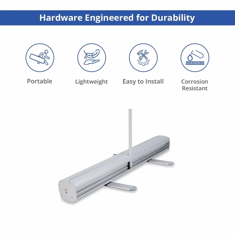Economy Roll up Stand - Hardware only