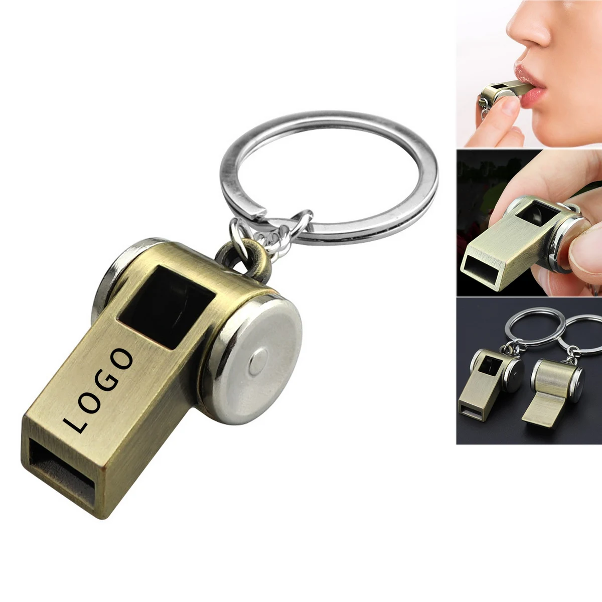 Emergency Whistle With Keychain Safety Survival 1