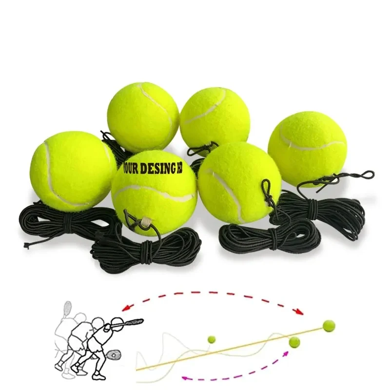 Tennis Training Ball With String 1